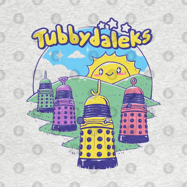 Tubby Daleks by Vincent Trinidad Art